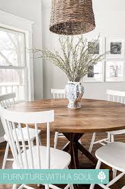 Dining Table 677 We Can T Think Of A Better Way To Start The Day Than Breakfast At This Table Want To Be Feature In 2020 Dining Table Nadeau Furniture Circle Table