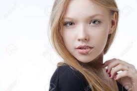 Blonde teenage