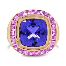 Check spelling or type a new query. Cushion Cut Tanzanite Ring 5 13ct In Rose Gold Pragnell
