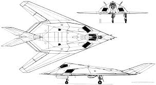 Lockheed F 117 Nighthawk 1981 Usa Gif 980 534