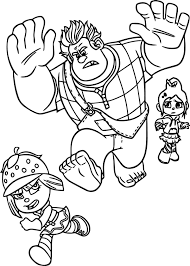 Free Wreck It Ralph Coloring Pages Printable Disney Princess Coloring Pages Disney Coloring Pages Coloring Pages