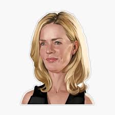 CSI Julie Finlay caricature Sticker