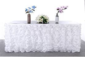 Amazon Com Hbb Kids Handmade Deluxe Elegant Tulle Table Skirt For Party Decoration Events Meetings Birthdays Wed Table Skirt Tulle Table Skirt Tulle Table