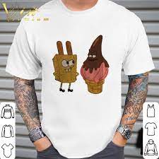Discover and share the best gifs on tenor. Spongebob And Patrick Star Ice Cream Shirt Hoodie Sweatshirt Longsleeve Tee