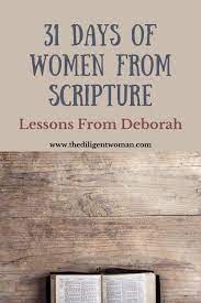 Lessons From Deborah In The Bible