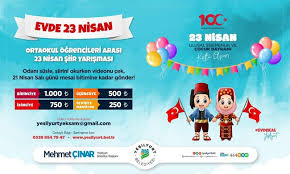 1.sınıf 2 sınıf 3 sınıf ana sınıfı 23 nisan şiirleri oku. Evde 23 Nisan Siir Yarismasi Malatya Haber