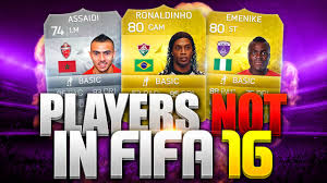Contact fifa 16 on messenger. Players Not In Fifa 16 Youtube