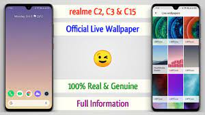Realme C2 C3 C11 Official Live Wallpaper How To Set Live Wallpaper On Realme C2 C3 C11 Youtube
