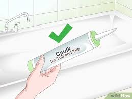 A period of study with…. How To Caulk A Bathtub 13 Steps With Pictures Wikihow