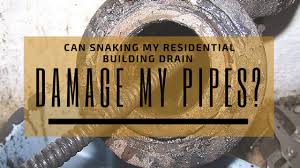 The act of purposefully stopping up your toilet so that the plumber will come to your plumbing. Can Snaking My Residential Building Drain Damage My Plumbing Pipes