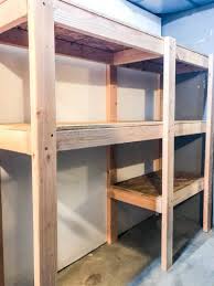 By building it yourself you'll save money and know that. Diy Garage Shelves With Plans The Handyman S Daughter