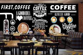 Gambar hitam putih keren cafe. Lukisan Dinding Cafe Hitam Putih 920x615 Wallpaper Teahub Io
