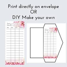 Diy Cash Envelope Printable Cash Budgeting Template Dave Ramsey Printable Envelope Cash Envelope Categories Spending Log Tracker Budget Envelopes Budget Planner Cash Budget