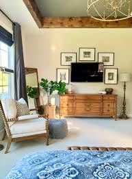 A television is a necessary fixture in many living rooms. Tips For Decorating Around The Tv Thrifty Decor Chick