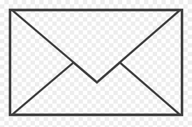 Letter a black · free vector graphic on pixabay. Black And White Picture Of Envelope Clipart Envelope Letter Black And White Png Download 403558 Pinclipart