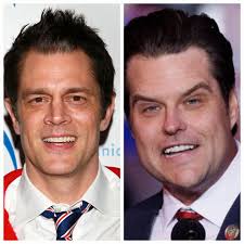 Why does nobody every talk about how MattGaetz looks like Johnny Knoxville?