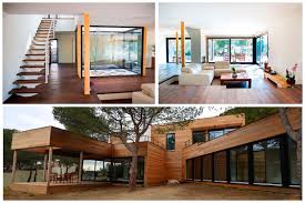 Empresa que se dedica a la fabricación y construcción de todo tipo de casas de madera. 10 Casas De Madera Modernas 100x100madera Galicia Com