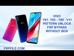 Vivo Y91 Y93 Y95 V11 Qualcomm Screen Lock Remove Frp Bypass Without Box Youtube