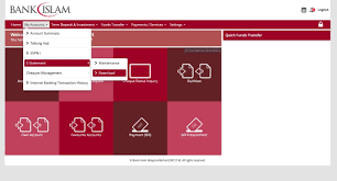 Sila baca panduan cara daftar bank islam secara online. Cara Dapatkan Penyata Bank Islam