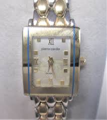 Pierre cardin ladies watch gold tone pc4344ys analog watch with date 3atm 6.5 $41.24. Vintage Pierre Cardin Womens Watch Quartz 2 Tone Gold Etsy