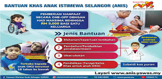 Bantuan selangor 2021 untuk kewangan anak selangor. Permohonan Bantuan Khas Anak Istimewa Selangor Anis Kini Dibuka