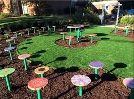 Cet taman sekolah yang unik : Taman Minimalis Taman Minimalis Sekolah