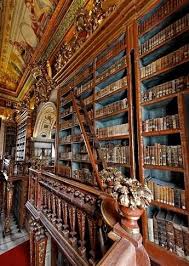 University Of Coimbra In Central Portugal Is The Location For One Of The World S Grandest And Unique Libraries The B Unique Library Coimbra Beautiful Library