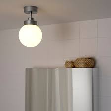 frihult suspension couleur acier inox ikea taklampa belysning tak badrumslampor