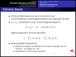 Homework statement assume the inner product is the standard inner product over the complexes. Https Www2 Spsc Tugraz At Www Archive Advancedsignalprocessing Ss07 Multiratesystems Data Commentstofundamentalsofsignaldecomposition Pdf