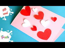 See how easy it is for kids to make birthday cards from simple materials. Very Easy Greeting Card Card Craft For Kids Make Easy And Simple Cards