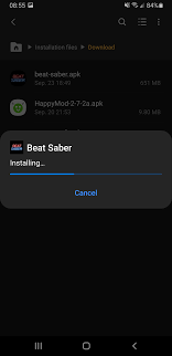 Enjoy tons of handcrafted levels and swing your way through the pulsing music beats, . Don T Ask Why But I Have A Beat Saber Apk On My Phone And Realized I Could Try To Open It To Install The Apk R Beatsaber