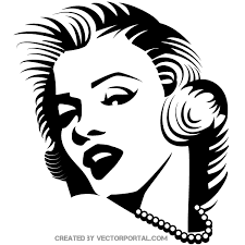 Marilyn Monroe Vector Free Marilyn Monroe Svg Marilyn Monroe Portrait Marilyn Monroe Artwork