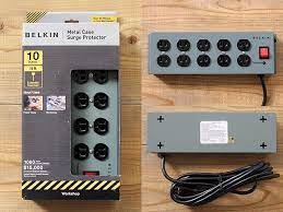 belkin 10 socket metal surgemaster メタルケース サージマスター 10個口タップ eight hundred ships co 家 落雷 サージ