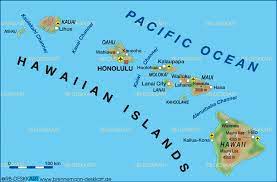 Liste landlebender gliederfüßer auf hawaii (stand 2. Karte Von Hawaii Inseln Bundesland Provinz In Vereinigte Staaten Welt Atlas De