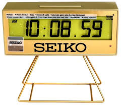 See our meme of the day! Watches88 Seiko Golden Edition Digital Alarm Clock Qhl084