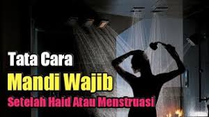 Terjawab • terverifikasi oleh ahli. Tata Cara Mandi Wajib Setelah Haid Yang Benar Menurut Islam Datang Bulan Youtube