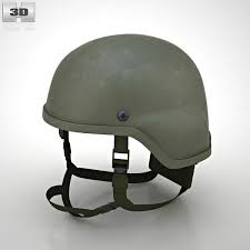 3d Model Of Mich 2000 Tactical Helmet 3d Model Model