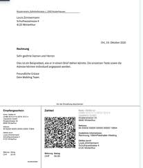 Gibt es auch so eine art rechnungstext vorlage, wo freundliche rechnungstexte als muster anzuschauen sind? Qr Rechnungen Besser Vereinsverwaltung Ch
