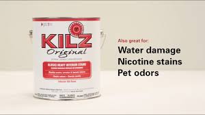 I almost went with sherwinwilliam's oil base pro block but it was more expensive and reviews wasn't all that good. Kilz Original Interior Oil Based Primer Youtube