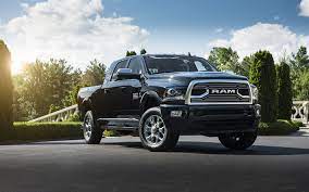Download Wallpapers Dodge Ram 2500 2018 Black Pickup Truck American Cars Limited Tungsten Edition Dodge Besthqwallpapers Com Dodge Vehicles New Dodge Dodge