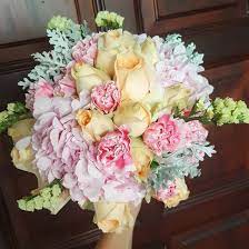 Pastels Hand Bouquet Hand Bouquet Floral Floral Wreath