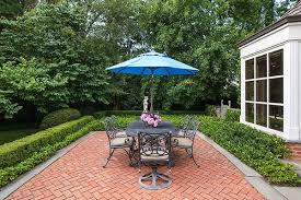 Feel free to talk to our landscaping advisers. Winnetka Red Brick Paver Patio And Outdoor Room Van Zelst