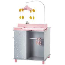 Badger basket's sleigh style baby changing table offers a traditional, enduring style! Olivia S Little World Polka Dots Princess Baby Doll Changing Station Toyscentral Europe