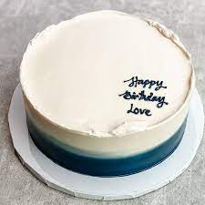 You also need to consider the celebrant's health. Birthday Simple Small Minimalist Cake Design For Men Healthy Life Naturally Life
