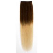Unlike standard dye jobs, dip dyes allow you to show off a new color for example, if you apply a pastel pink hair dye to very light blonde hair, it will show up pastel pink. Dark Brown To Light Blonde Clip In Dip Dye Ombre Remy Human Hair Extensions Ebay