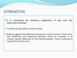 Swot is an acronym that stands for strengths, weaknesses, opportunities and threats. Bowlby S Theory Of Attachment