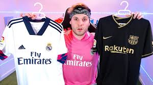 Adidas launched the home and away shirts from real madrid for the 2020/2021 season: Tengo Las Nuevas Camisetas 2020 21 Real Madrid Y Barcelona Youtube