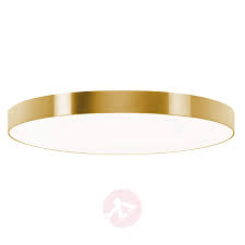 Deckenleuchte Aurelia Dimmbar Goldfarben 60 Cm In 2020 Led Deckenleuchte Led Deckenlampen Led