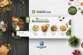 Food Facebook Cover Template In 2021 Facebook Cover Template Facebook Cover Design Cover Template