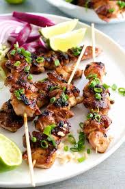 While traveling through indonesia, malaysia, and singapore, my wife, adri, and i made it a point to try every kind of satay—little chunks of marinated meat threaded onto bamboo skewers, grilled over. Satay Chicken With Peanut Sauce Indonesian Bali Recipetin Eats